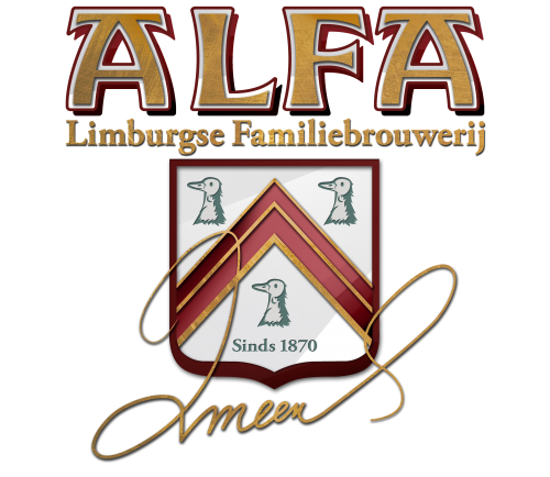 Alfa Limburgse familiebrouwerij logo Alfa Limburgse familiebrouwerij logo
